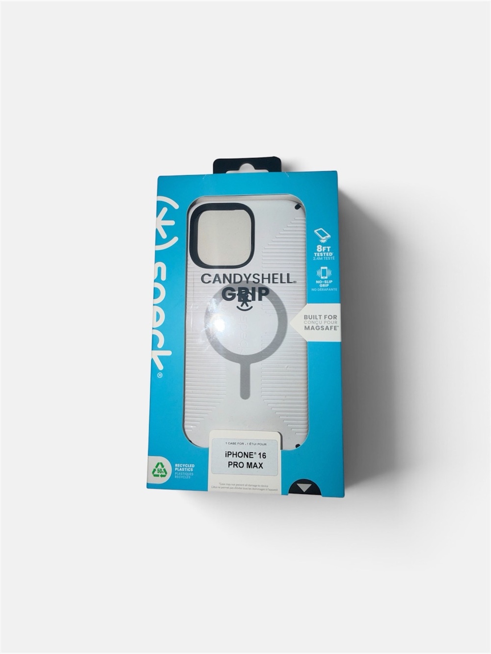 speck Candyshell Grip iPhone 16 Pro Max Case - White